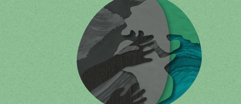 An illustration of the earth