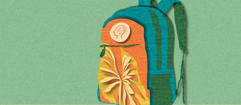 An illustration of a rucksack