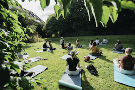 Yoga on the Lawn