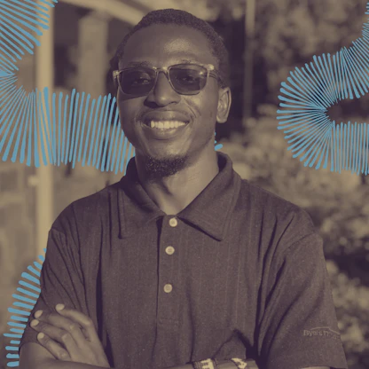 A photograph of Dennis Erima