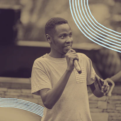 A photograph of Don Zane Muwanguzi