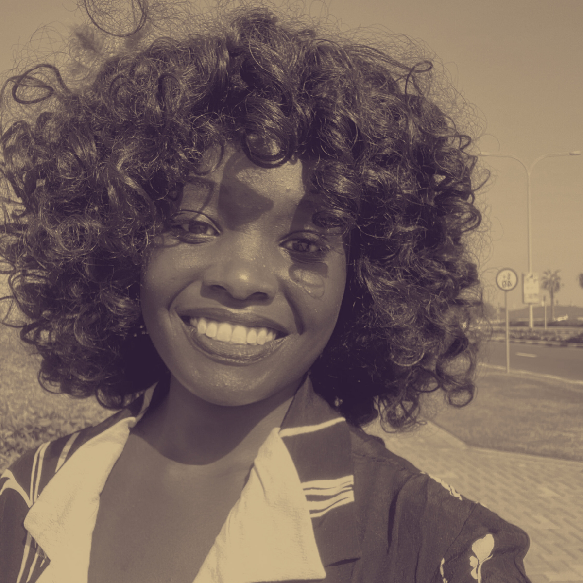 A photograph of Hannah Mathenge