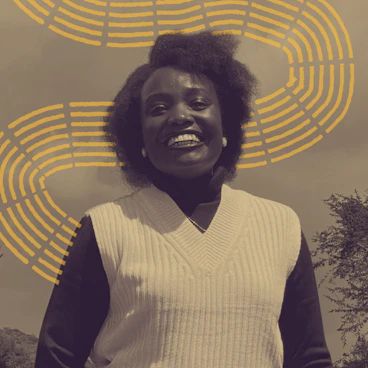 A photograph of Hannah Mathenge