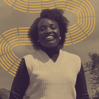 A photograph of Hannah Mathenge