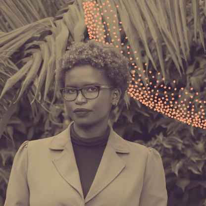 A photograph of JaneRose Nduta