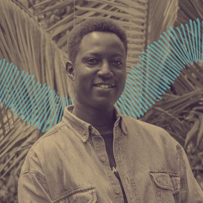 A photograph of Judah Njoroge