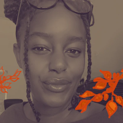 A photograph of Loreen Mwende Mutua