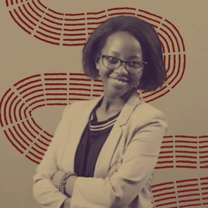 A photograph of Germaine Uzayisenga