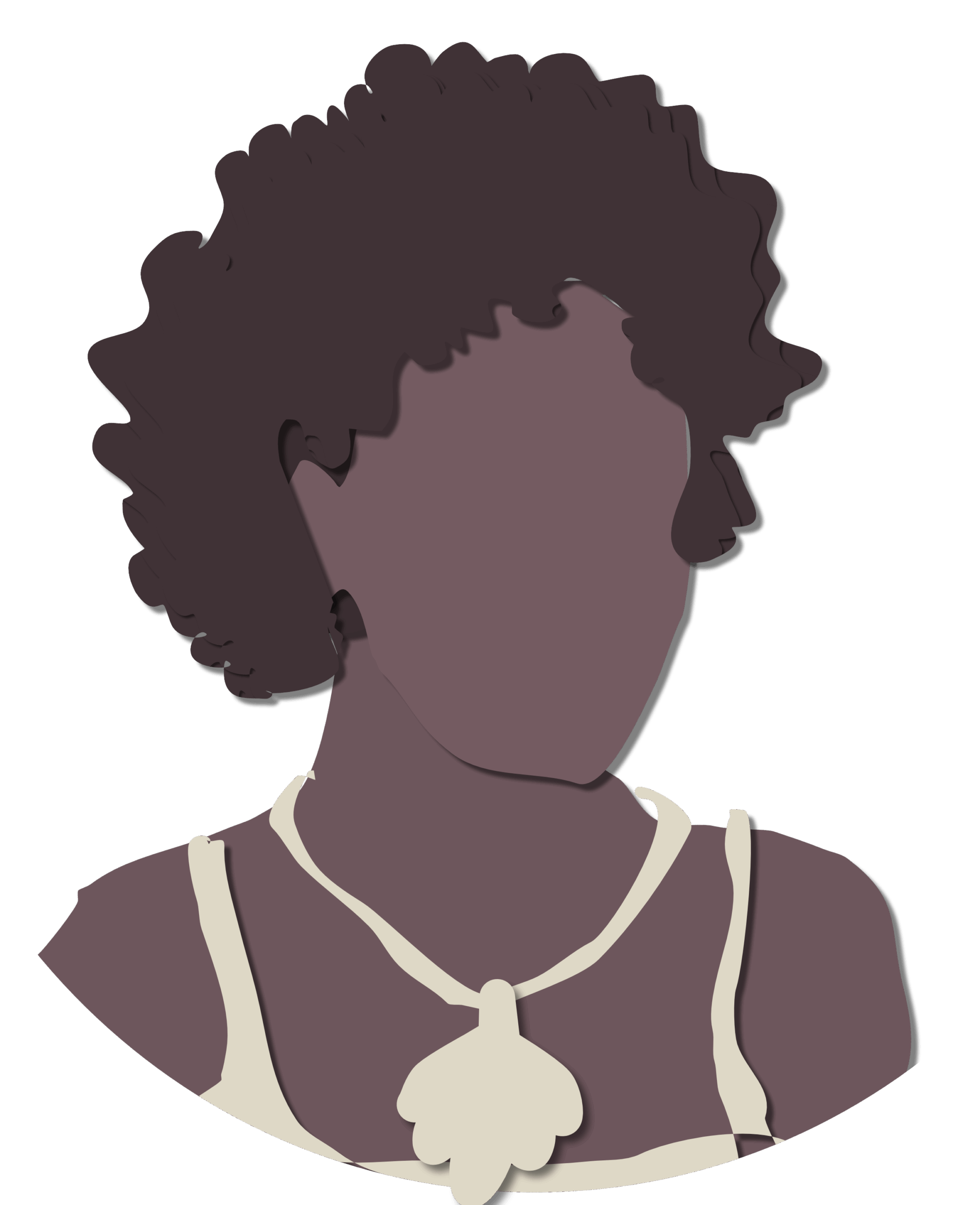 A illustration of an anonymous person